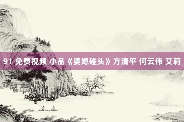 91 免费视频 小品《婆媳碰头》方清平 何云伟 艾莉