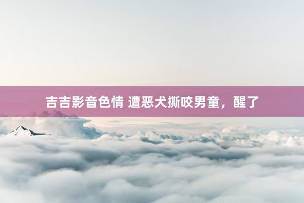 吉吉影音色情 遭恶犬撕咬男童,醒了
