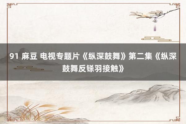 91 麻豆 电视专题片《纵深鼓舞》第二集《纵深鼓舞反铩羽接触》
